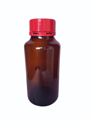 1000ml Packfill® - Wide Mouth Amber Glass Chemicals Bottle - Powder