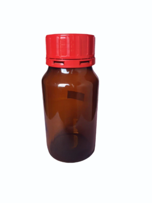 500ml Packfill® - Wide Mouth Amber Glass Chemicals Bottle - Powder