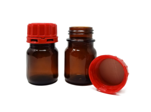 75ml Packfill® - Wide Mouth Amber Glass Chemicals Bottle - Powder